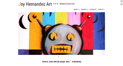 Desktop Screenshot of joyhernandez.com